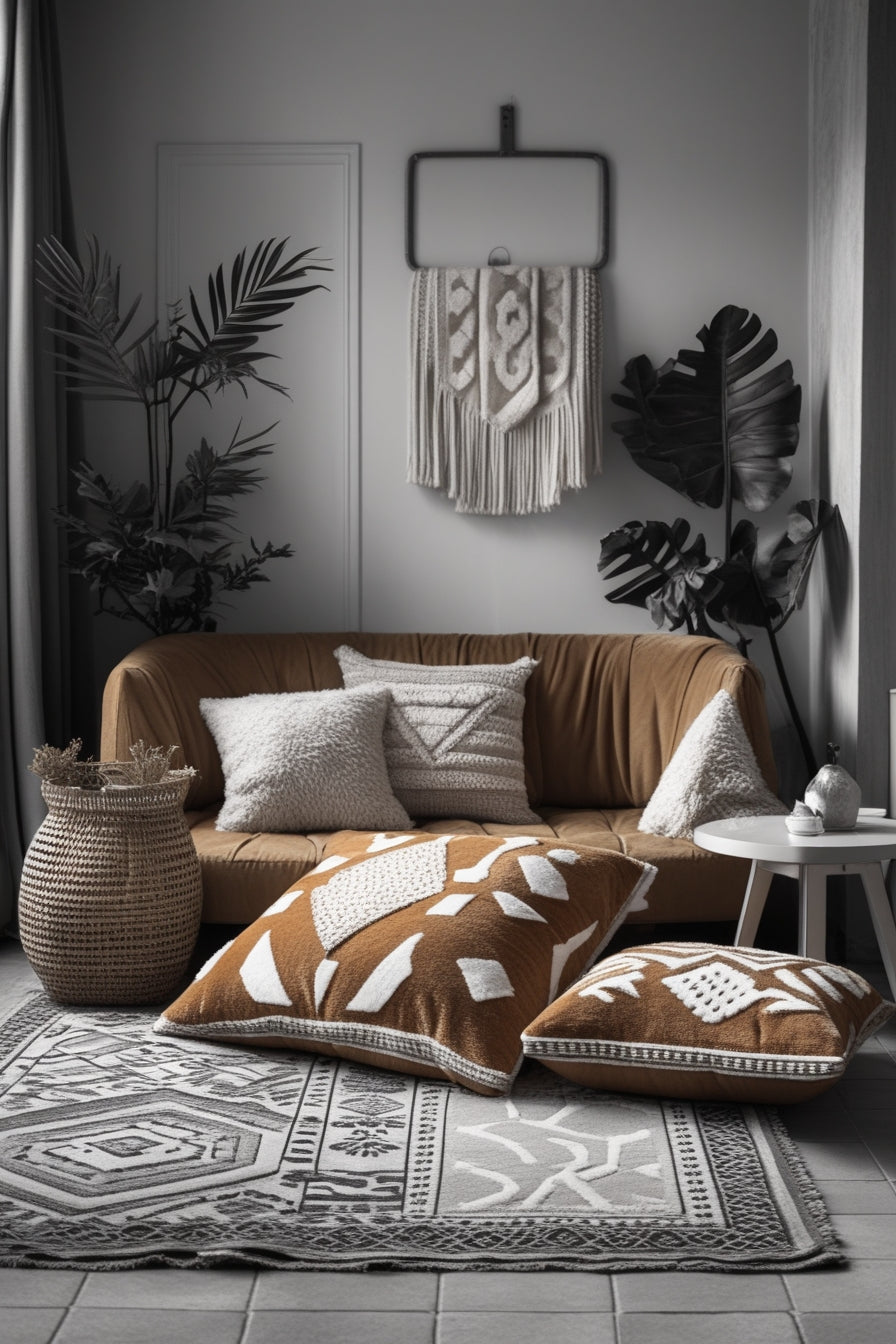 Coussin et tapis
