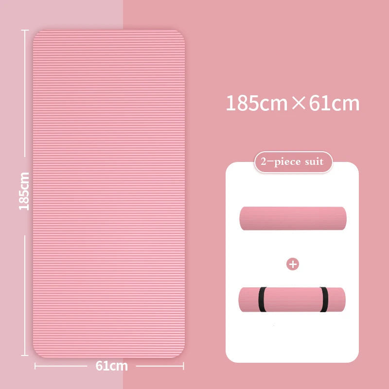Natural Rubber Yoga Mat – Comfort & Stability.