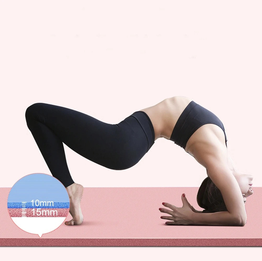 Natural Rubber Yoga Mat – Comfort & Stability.