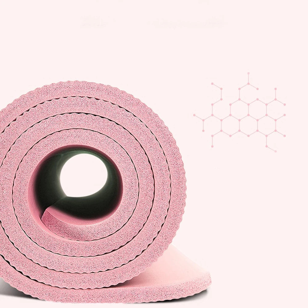 Natural Rubber Yoga Mat – Comfort & Stability.