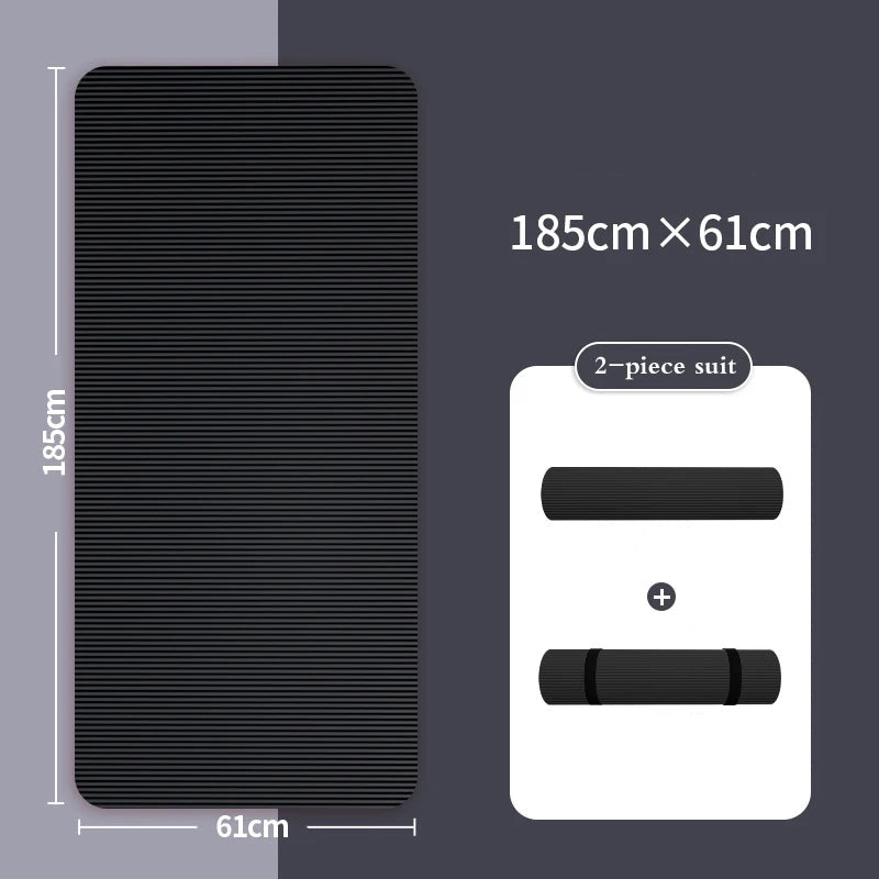 Natural Rubber Yoga Mat – Comfort & Stability.