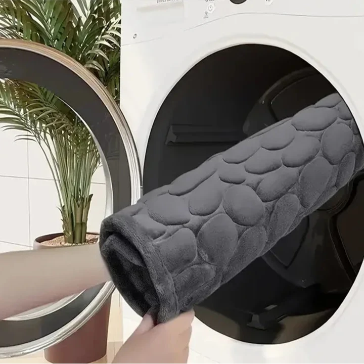 3D Relief Bath Mat Non-slip and absorbent.