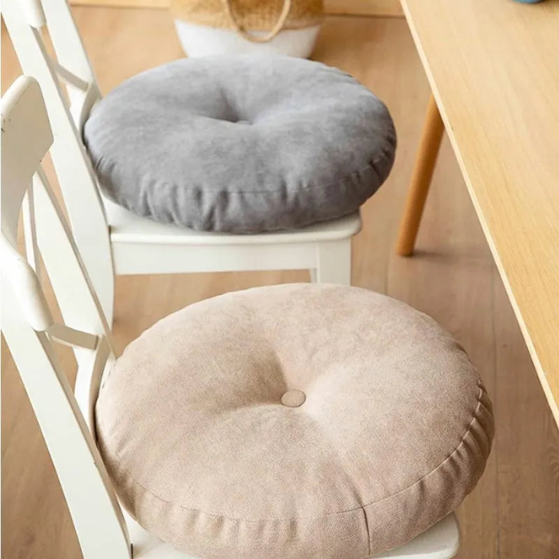 Coussin Tatami Rond – Le Confort et l'Élégance à Votre Porte.