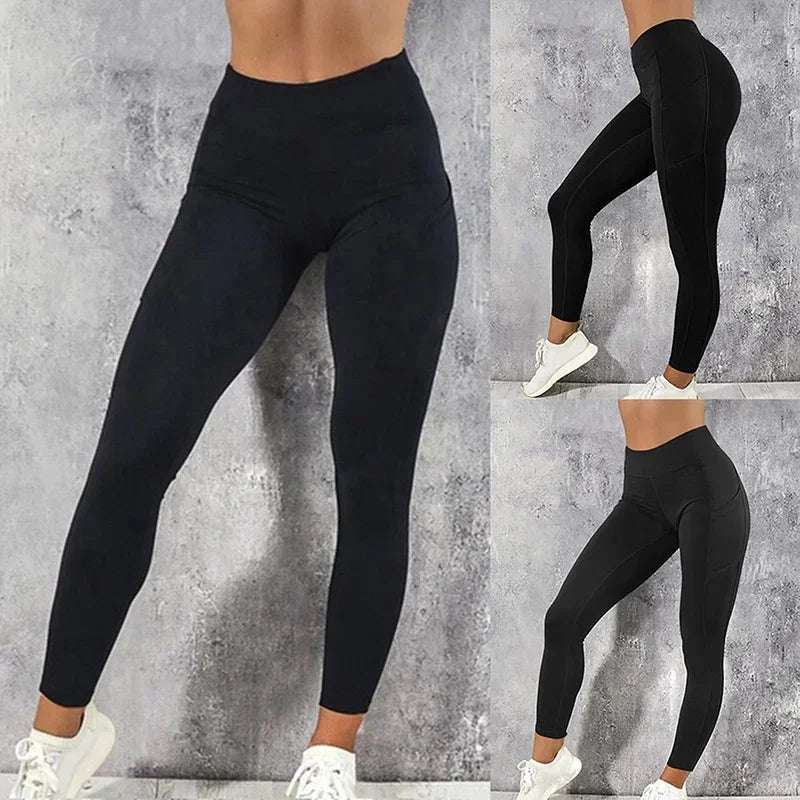Legging de Yoga Sans Couture – Confort, Élasticité et Style pour le Sport et la Détente.