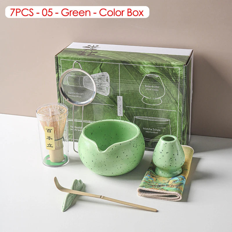 đ” Ensemble Traditionnel Matcha â CĂ©rĂ©monie du ThĂ© Japonaise & Chinoise, 44 modĂšles diffĂ©rents.