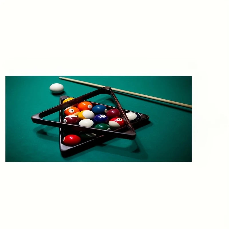 Impression d’art sur toile – Table de billard • Affiche moderne sans cadre.