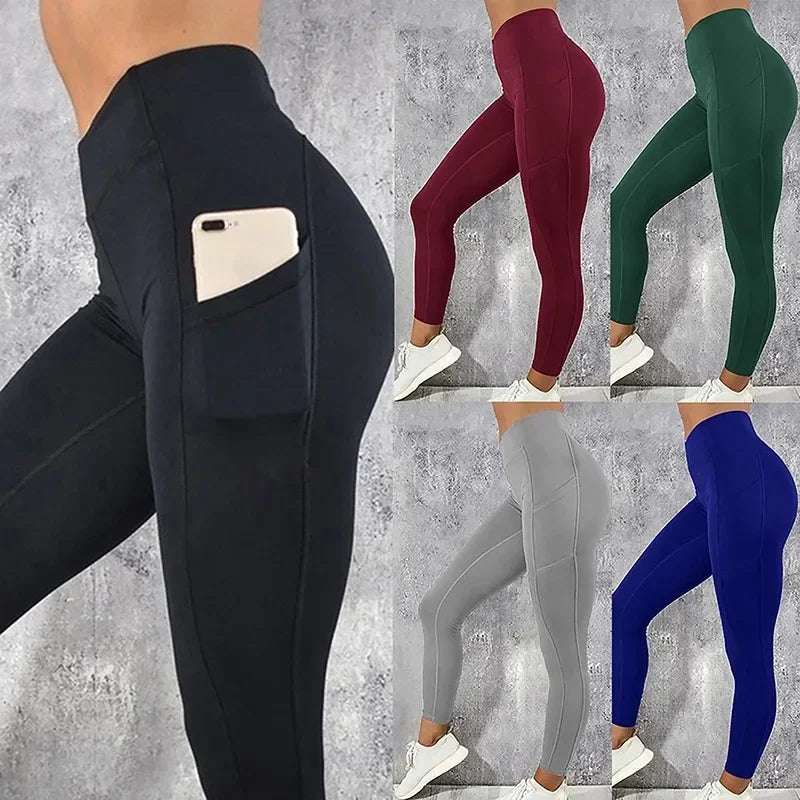 Legging de Yoga Sans Couture – Confort, Élasticité et Style pour le Sport et la Détente.