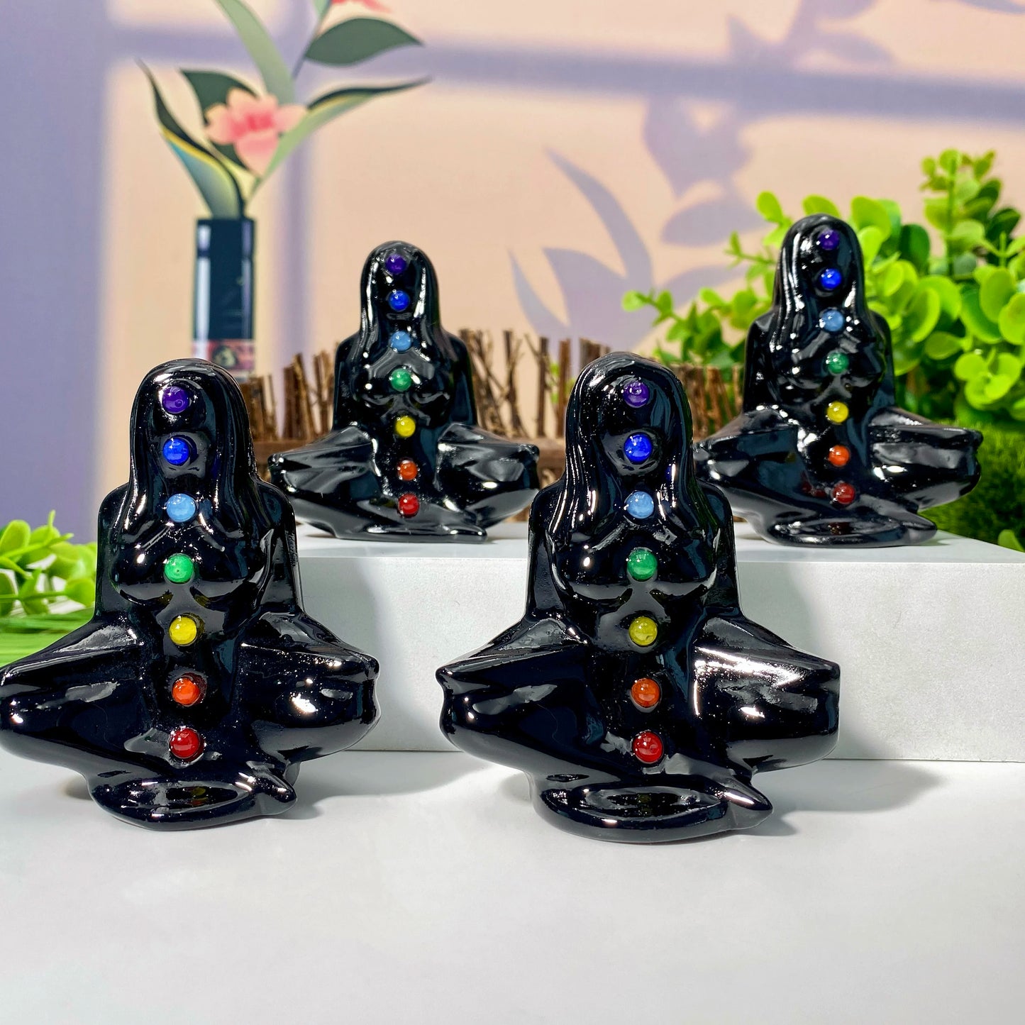 Pierre de Chakra Naturelle – Équilibre Énergétique & Décoration Spirituelle.