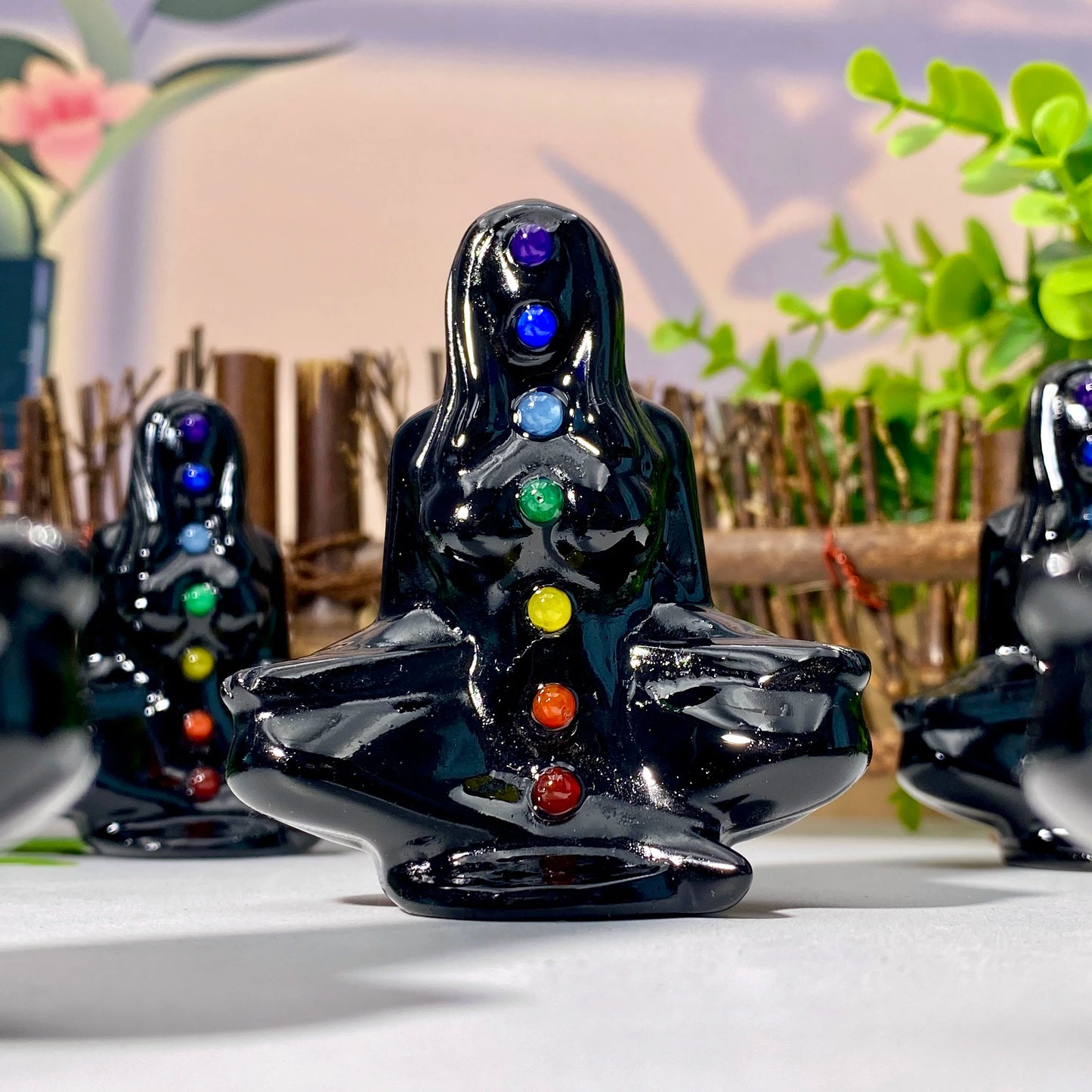 Pierre de Chakra Naturelle – Équilibre Énergétique & Décoration Spirituelle.