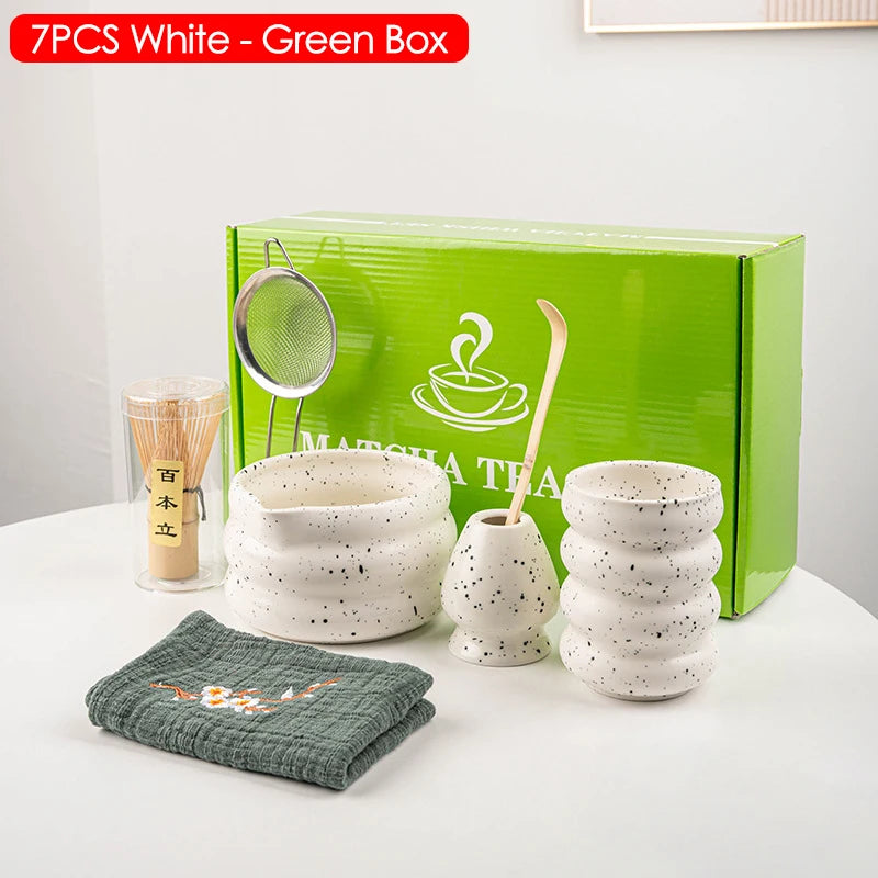 đ” Ensemble Traditionnel Matcha â CĂ©rĂ©monie du ThĂ© Japonaise & Chinoise, 44 modĂšles diffĂ©rents.