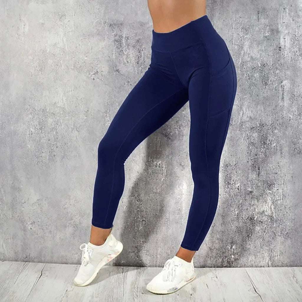 Legging de Yoga Sans Couture – Confort, Élasticité et Style pour le Sport et la Détente.