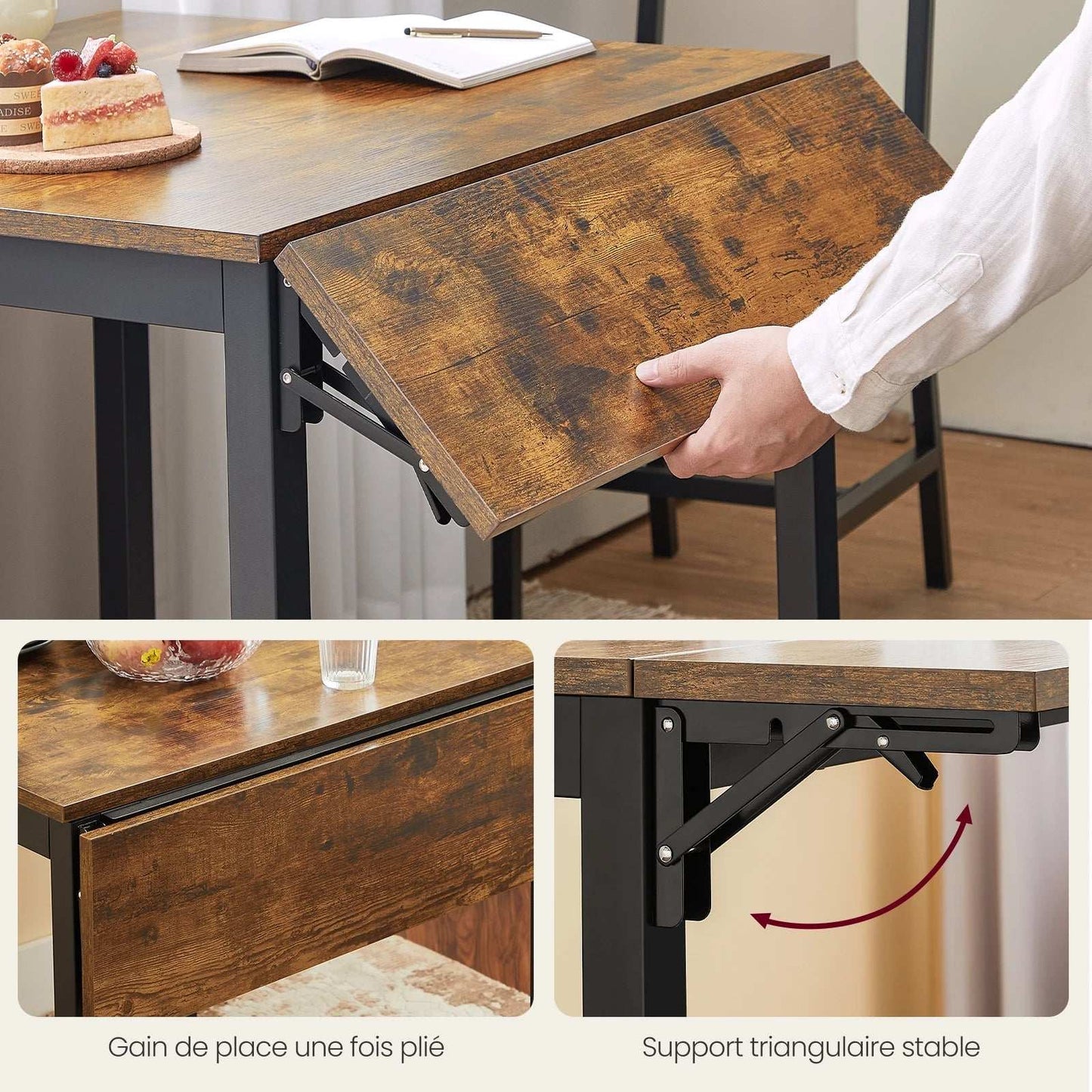 Table à Manger Extensible – Style Moderne & Pratique.