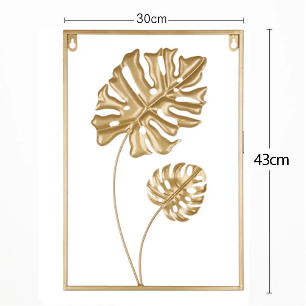 Décoration Murale Feuille de Ginkgo en Métal – Élégance & Nature Intemporelle, 25 modèles différents disponibles