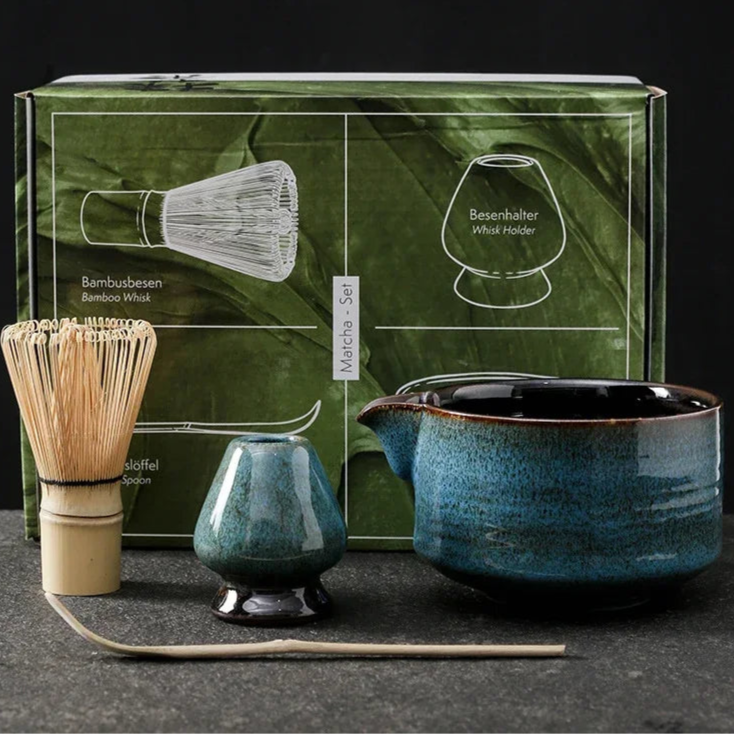 🍵 Ensemble Matcha Japonais – 4 ou 7 Pièces pour un Rituel Thé Authentique.