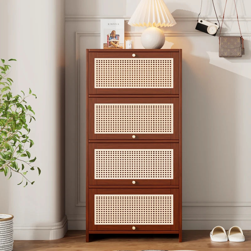 Multifunctional Rattan Buffet.