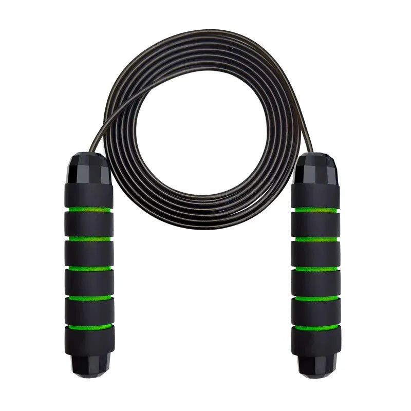 Corde à Sauter en Fil d'Acier avec Poignées Ergonomiques.
