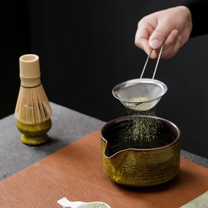 🍵 Ensemble Matcha Japonais – 4 ou 7 Pièces pour un Rituel Thé Authentique.