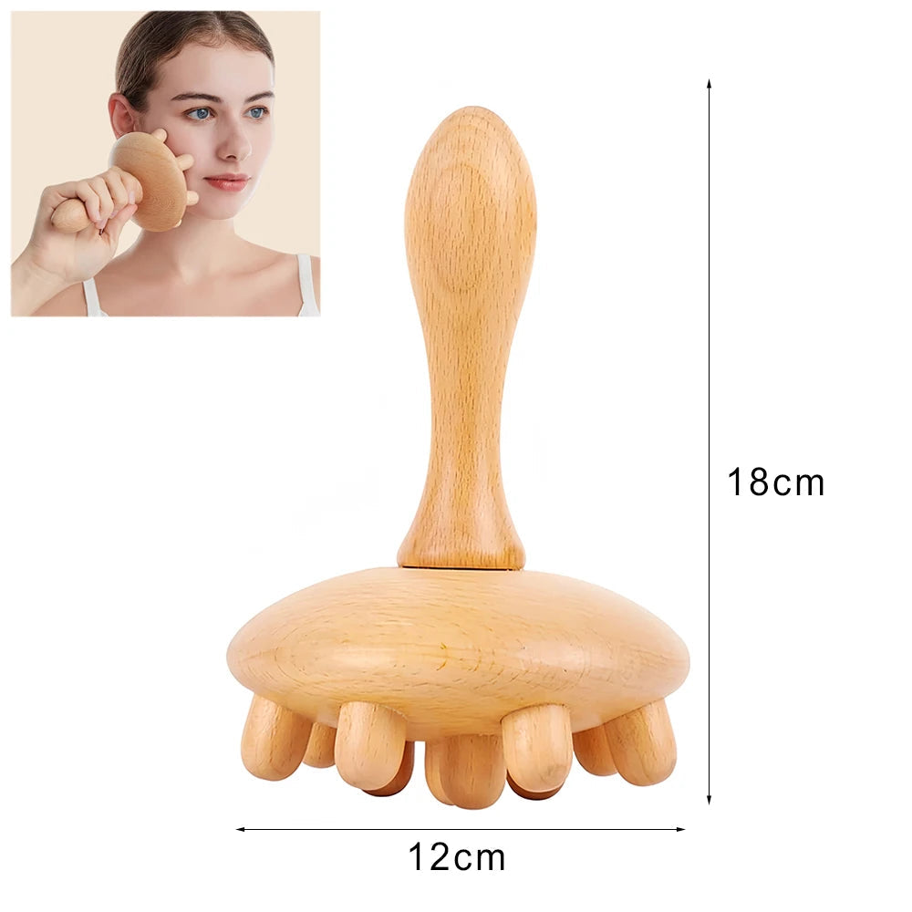 🌿 Wooden Massage Kit – Sculpt, Relax and Revitalize Your Body.