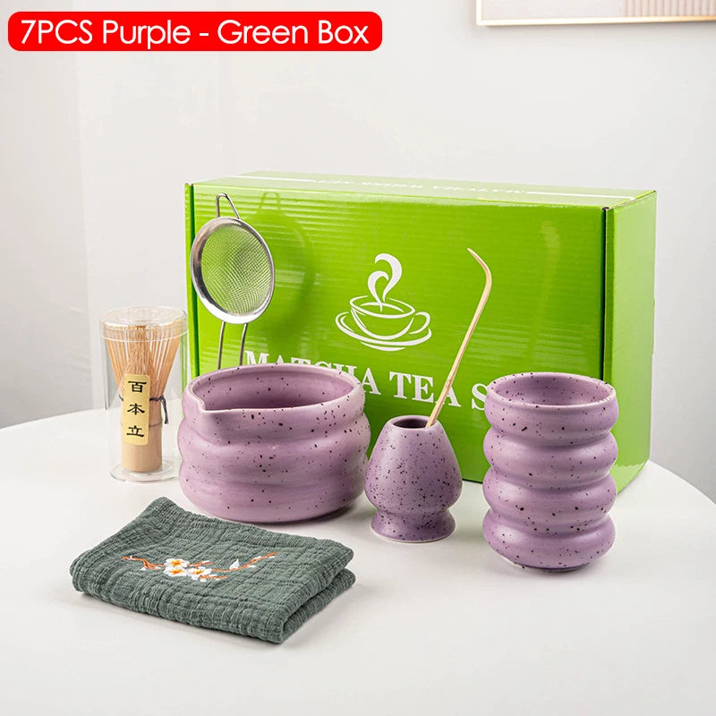 đ” Ensemble Traditionnel Matcha â CĂ©rĂ©monie du ThĂ© Japonaise & Chinoise, 44 modĂšles diffĂ©rents.