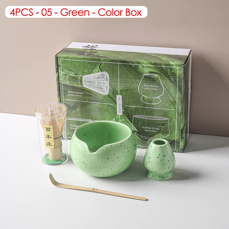 đ” Ensemble Traditionnel Matcha â CĂ©rĂ©monie du ThĂ© Japonaise & Chinoise, 44 modĂšles diffĂ©rents.