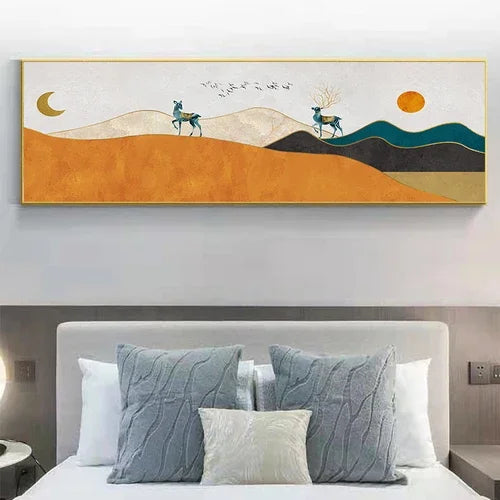 🖼️ Peinture Abstraite sur Toile.