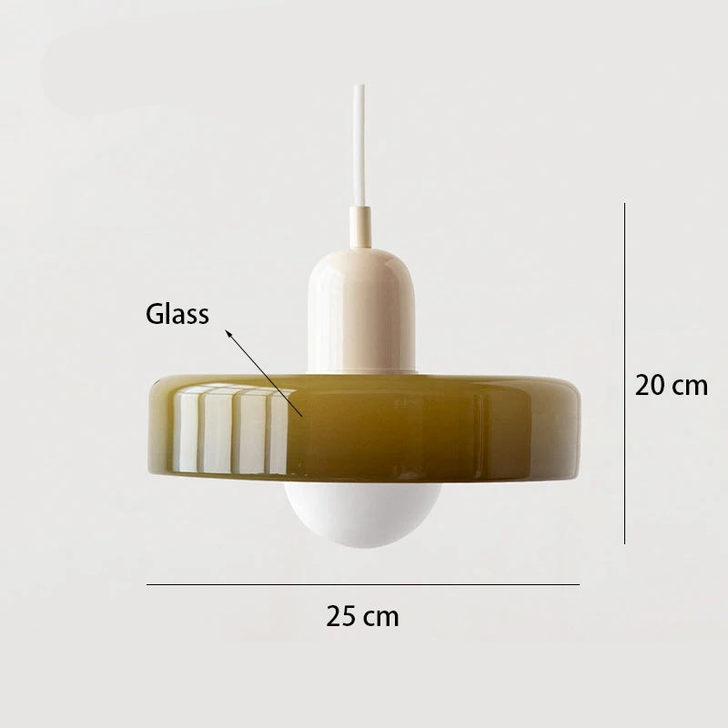 Forged Glass Pendant Light – Elegance & Modernity.