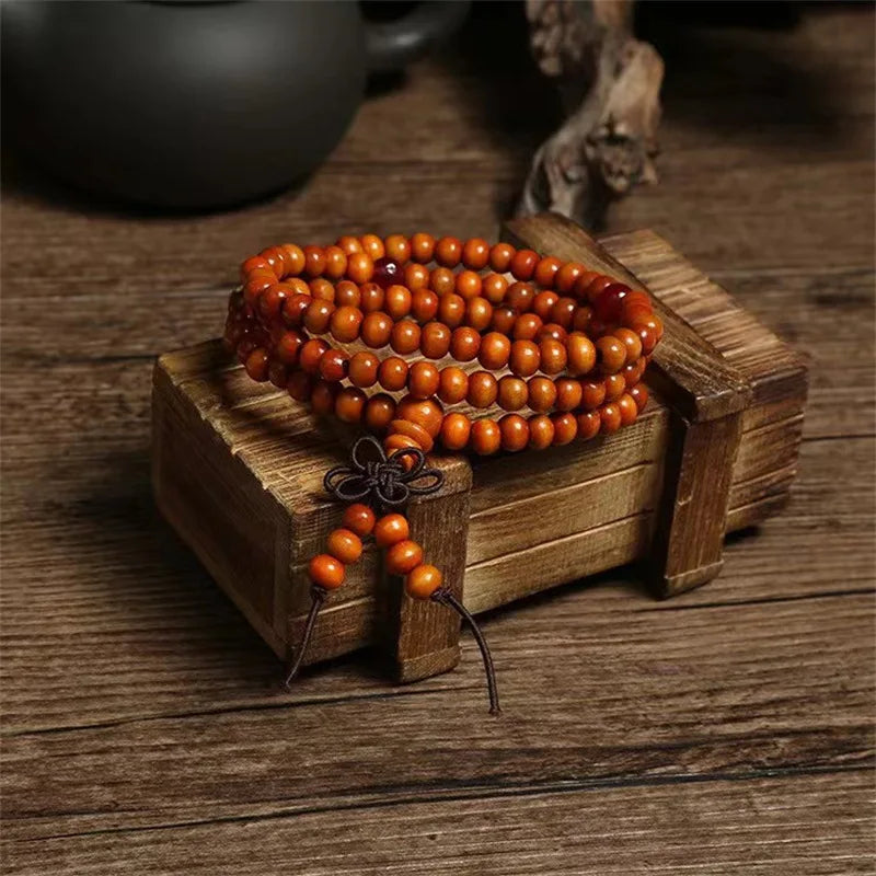 Bracelet en Bois Naturel – Style Tendance & Bien-Être 🌿