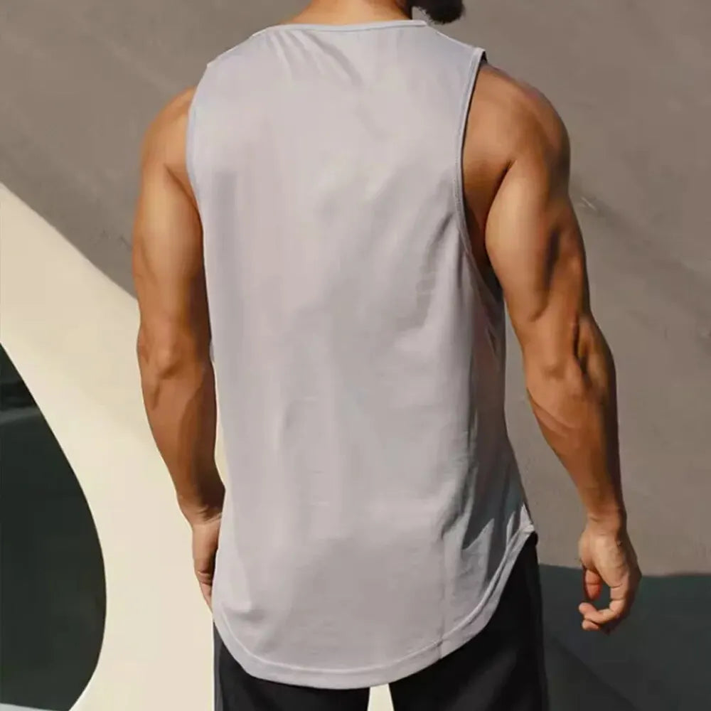 Men's Quick Dry Sports Tank Top - Comfort & Performance!