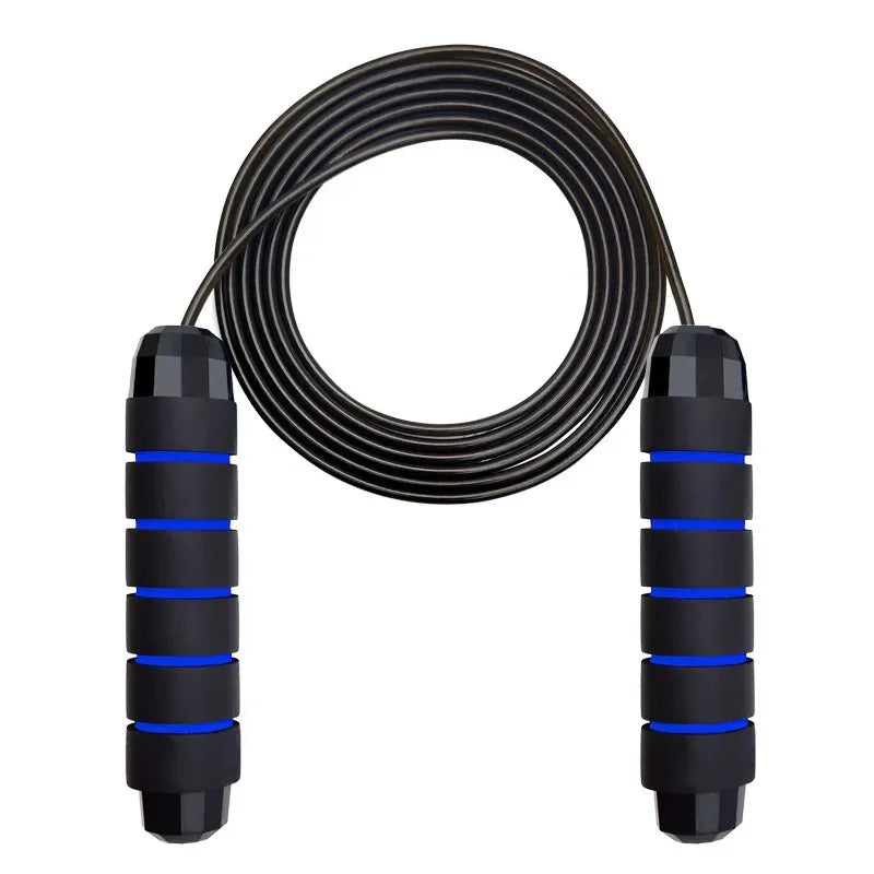 Corde à Sauter en Fil d'Acier avec Poignées Ergonomiques.