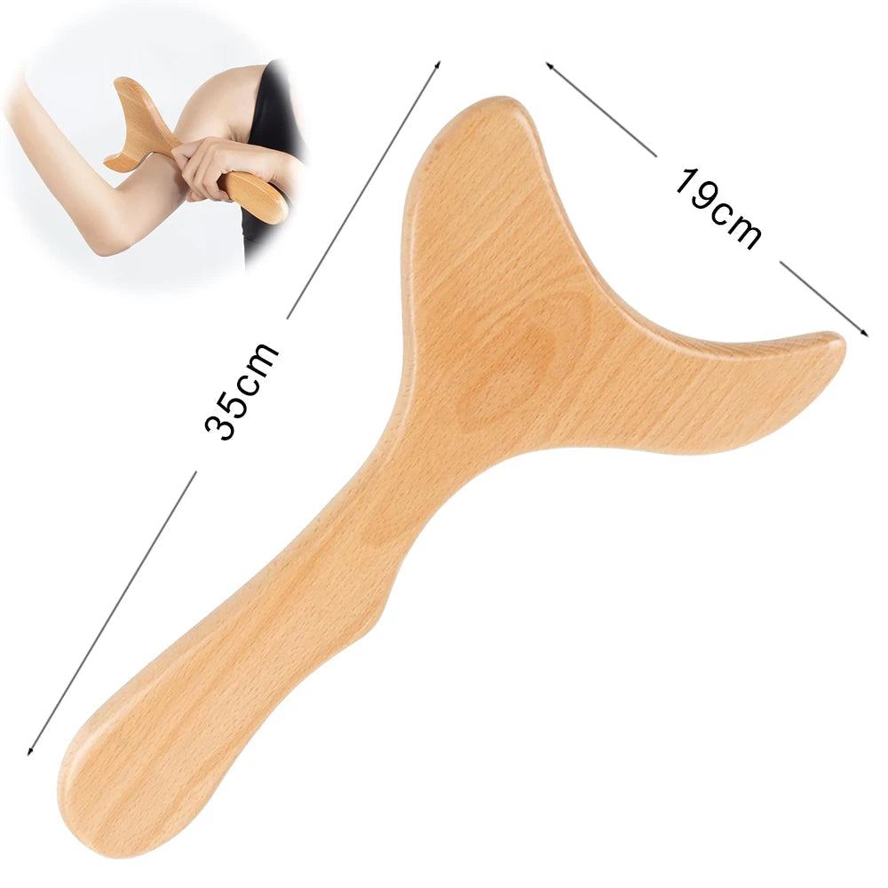 🌿 Wooden Massage Kit – Sculpt, Relax and Revitalize Your Body.