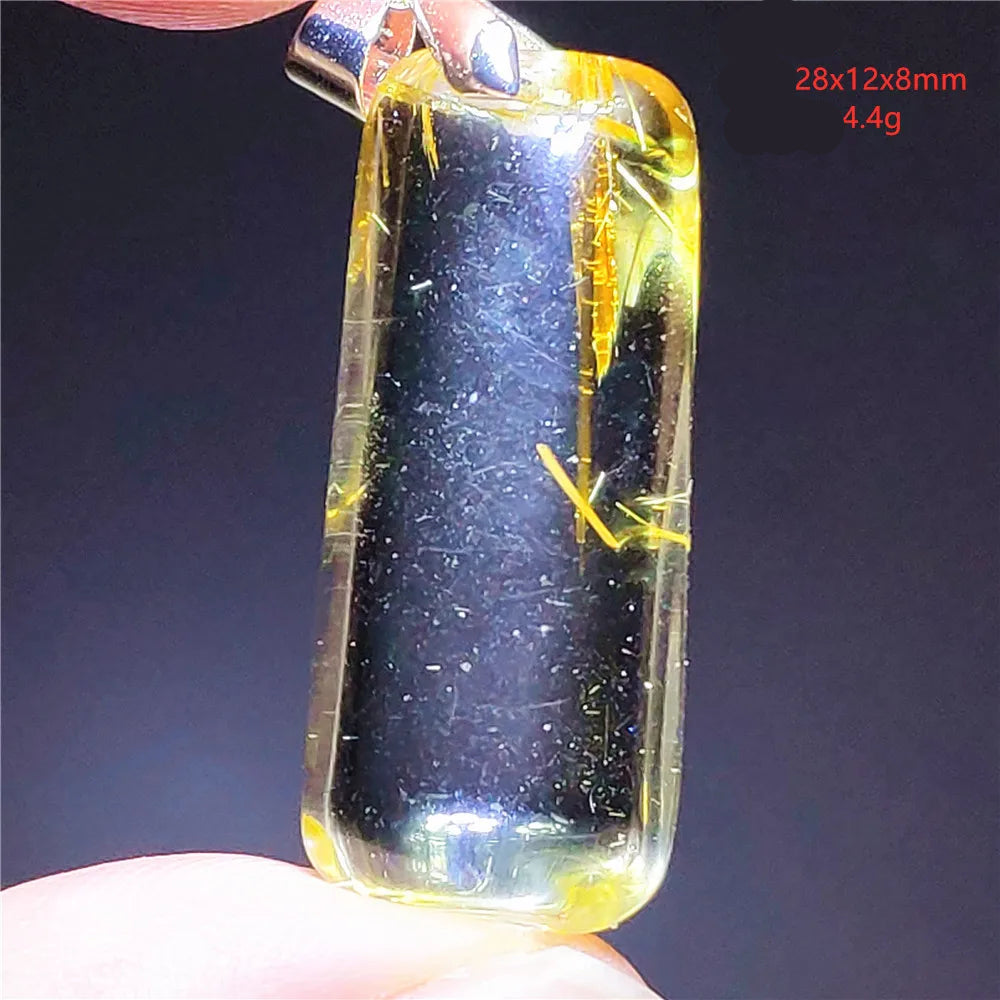 Golden Rutilated Quartz Pendant – Elegance, Protection & Refinement, 30 different models.