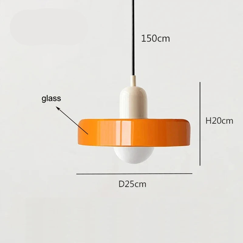 Forged Glass Pendant Light – Elegance & Modernity.