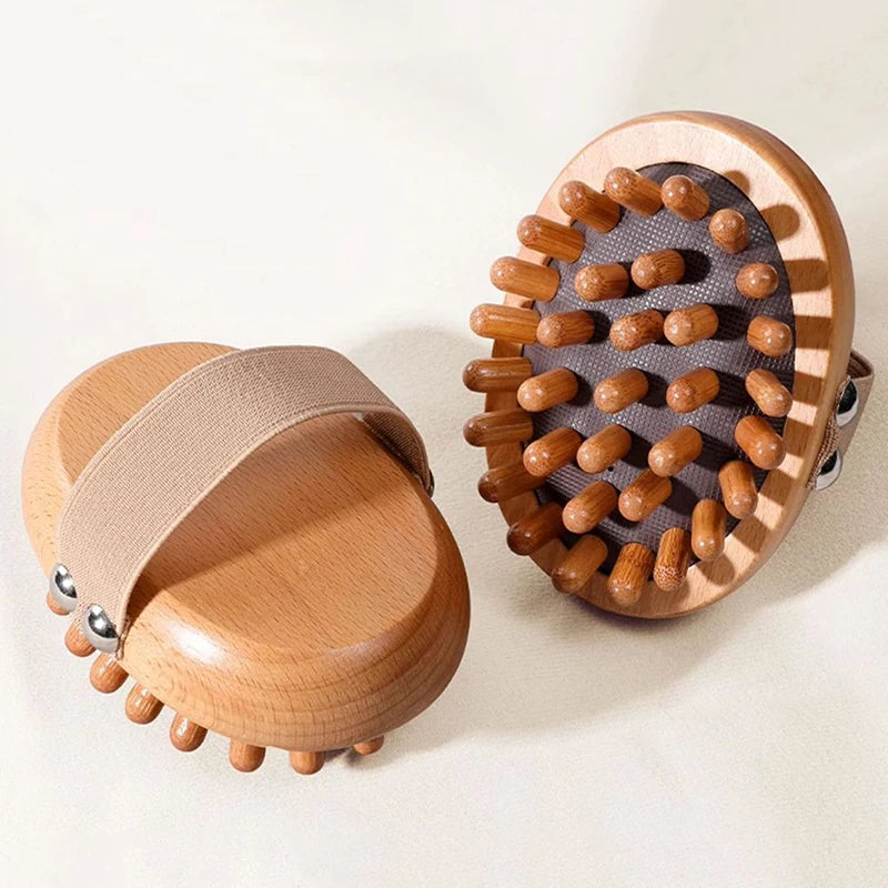 Wooden Massage Brush – Natural Well-being and Relaxation