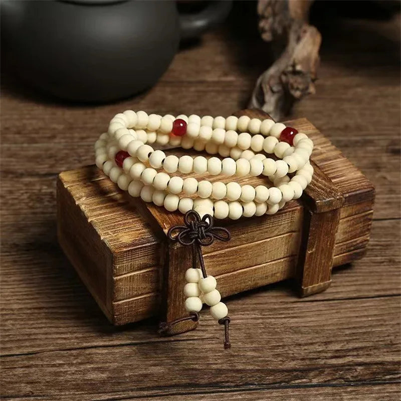 Bracelet en Bois Naturel – Style Tendance & Bien-Être 🌿
