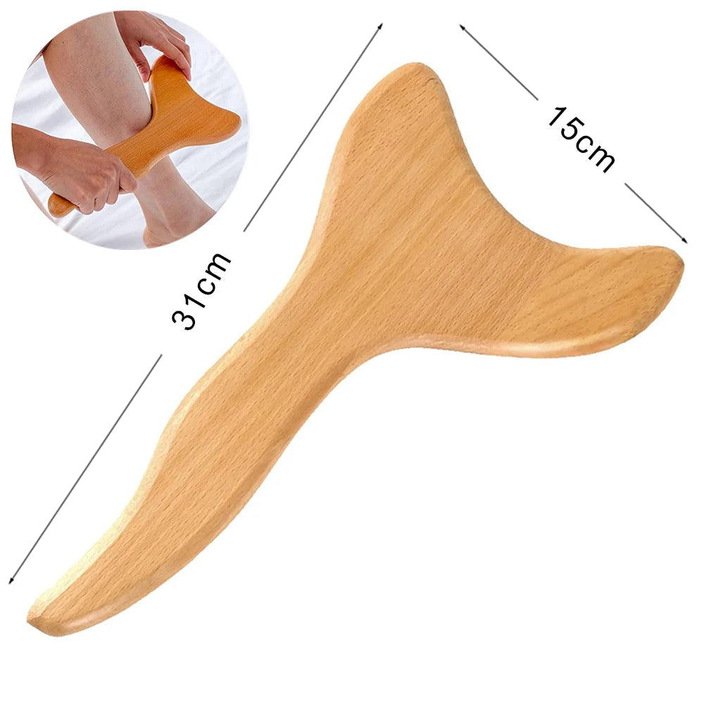 🌿 Wooden Massage Kit – Sculpt, Relax and Revitalize Your Body.