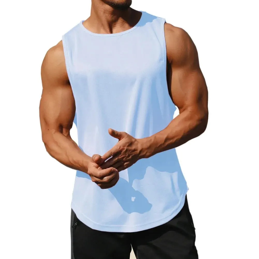 Men's Quick Dry Sports Tank Top - Comfort & Performance!