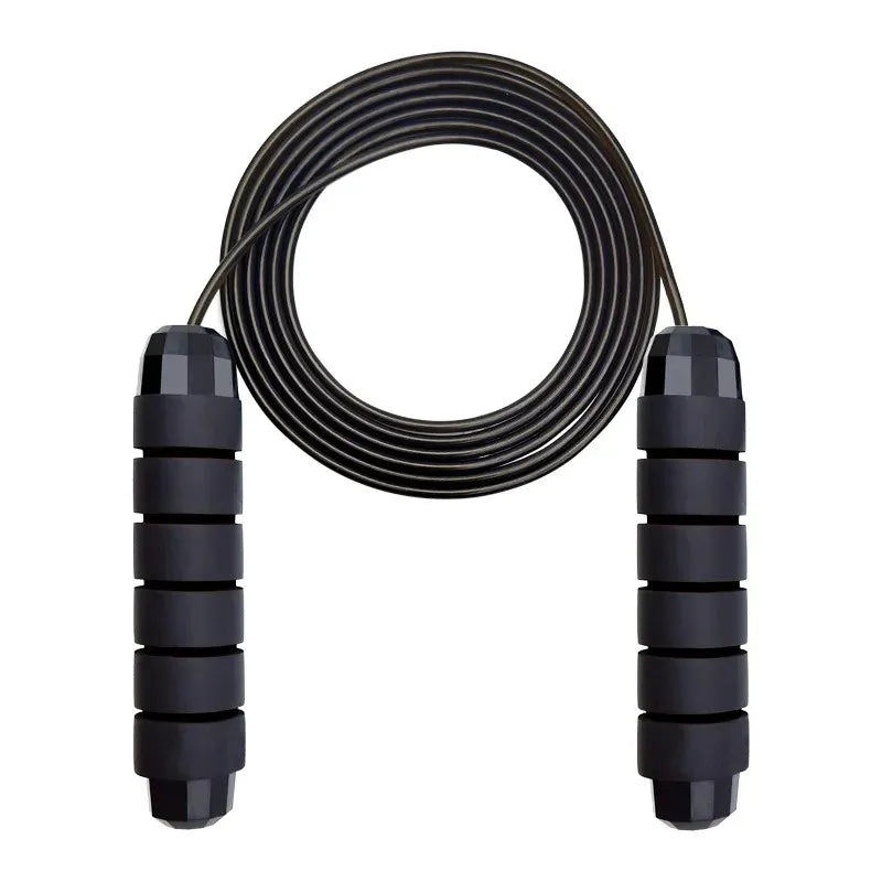 Corde à Sauter en Fil d'Acier avec Poignées Ergonomiques.