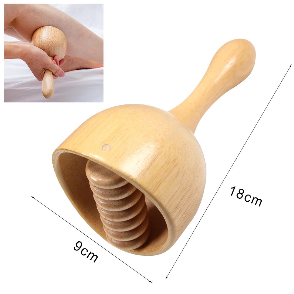 🌿 Wooden Massage Kit – Sculpt, Relax and Revitalize Your Body.