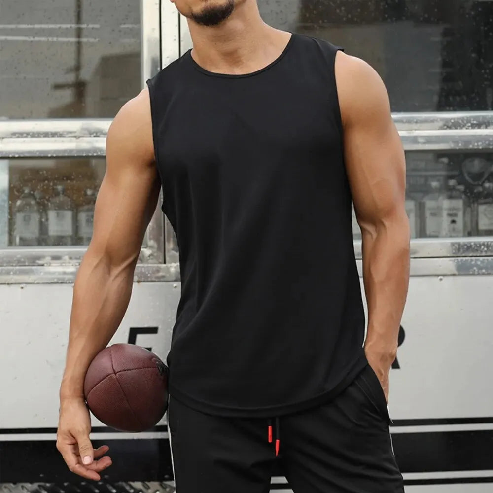 Men's Quick Dry Sports Tank Top - Comfort & Performance!
