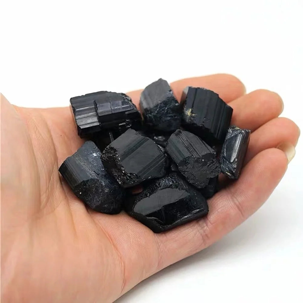 đ€ Tourmaline Noire Naturelle Brute â Protection, GuĂ©rison & Ancrage.