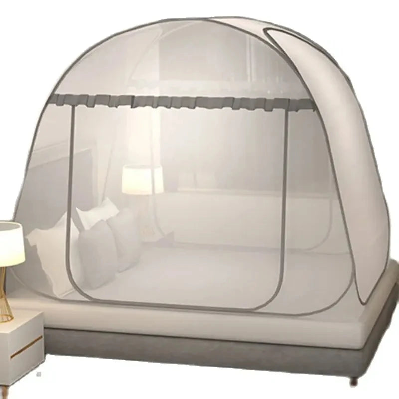 🏕️ Moustiquaire Yourte Mongole – Protection Respirable et Pliable.