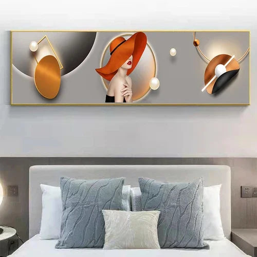 🖼️ Peinture Abstraite sur Toile.