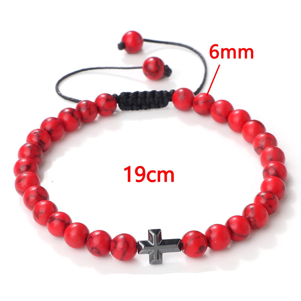 ✝️ Bracelet Croix de Jésus – Guérison, Foi et Élégance.