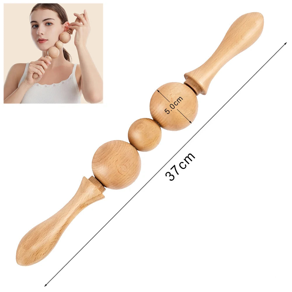 🌿 Wooden Massage Kit – Sculpt, Relax and Revitalize Your Body.