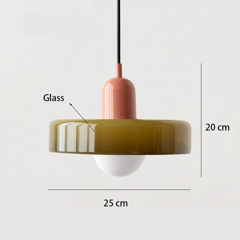 Forged Glass Pendant Light – Elegance & Modernity.