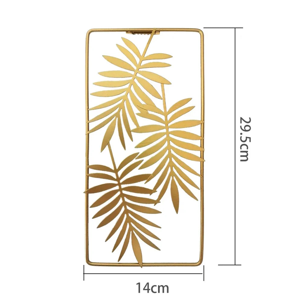 Décoration Murale Feuille de Ginkgo en Métal – Élégance & Nature Intemporelle, 25 modèles différents disponibles