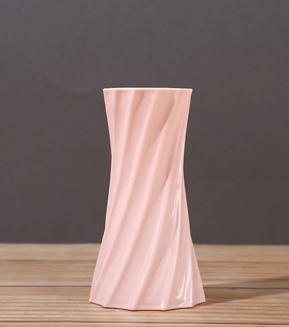 Vase à Fleurs Imitation Céramique – Élégance Durable.