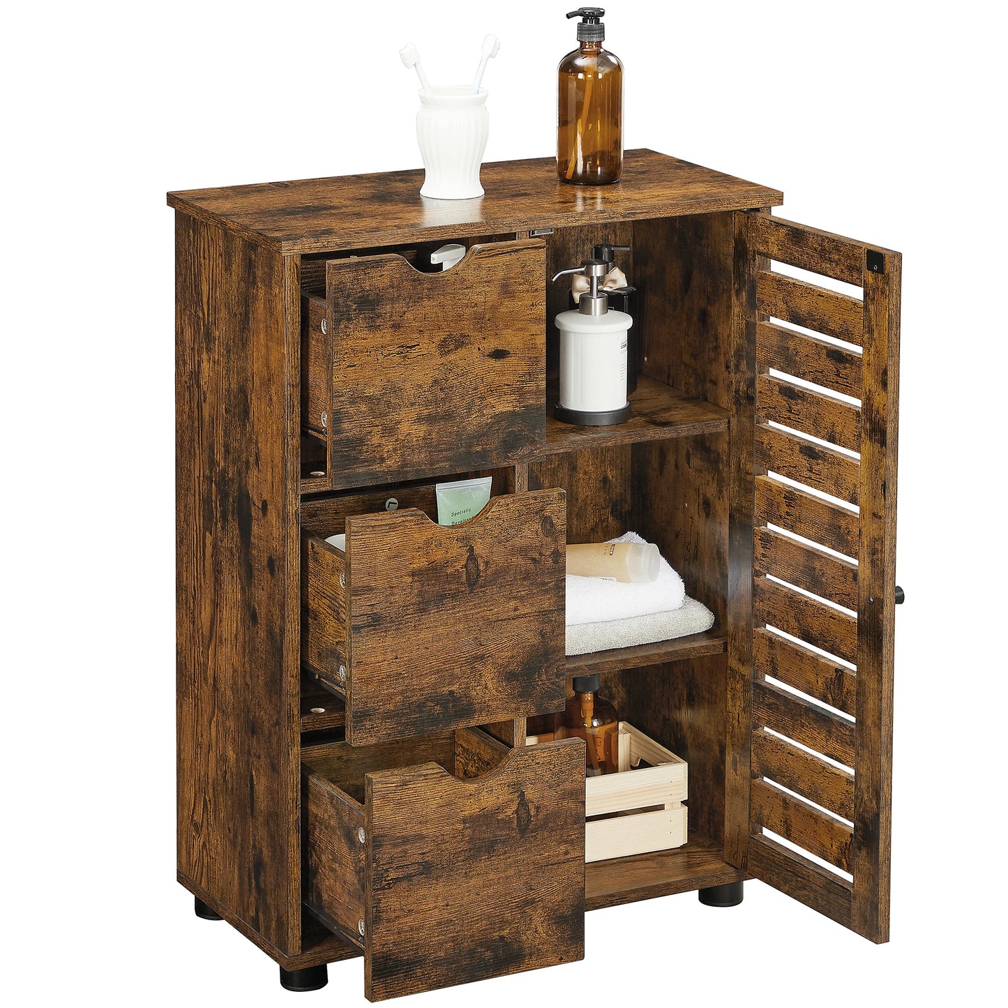 Meuble de Salle de Bain – Rangement Élégant & Pratique.