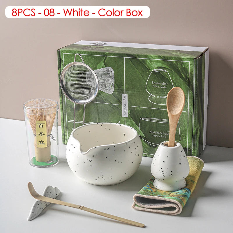 đ” Ensemble Traditionnel Matcha â CĂ©rĂ©monie du ThĂ© Japonaise & Chinoise, 44 modĂšles diffĂ©rents.