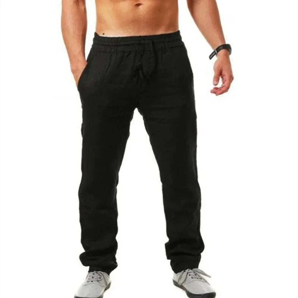 Men's Breathable Linen Pants – Everyday Elegance & Comfort